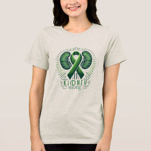 Camiseta de Conscientização sobre Doenças Renais -