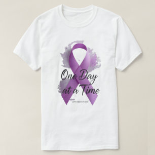 Camiseta de Conscientização sobre o Câncer "Um Dia