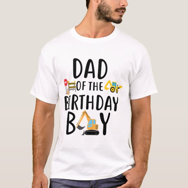 Camiseta de Construção do Pai do Menino de Anivers (Frente)