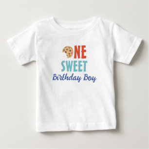 Camiseta de Cookie para Menino em um Aniversário D