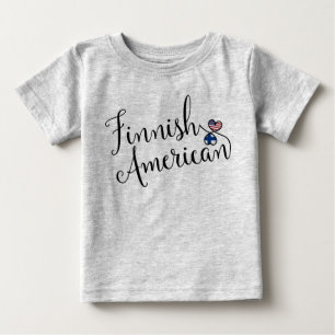 Camiseta de Corações Entusilado da Finlândia Am