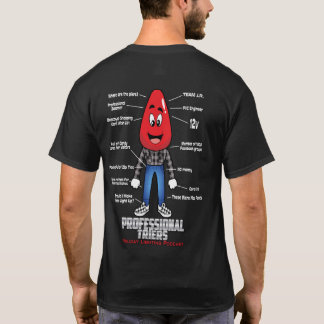 Camiseta de Cores Profissionais