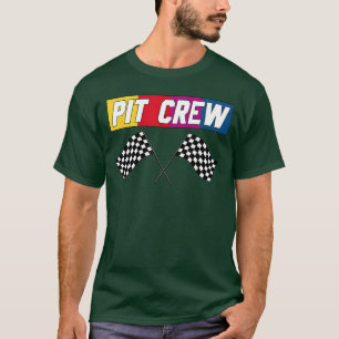 Camiseta de corrida da EQUIPE DE PIT Hosting Parti