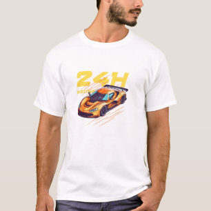 Camiseta de corrida de resistência 24H Racing para