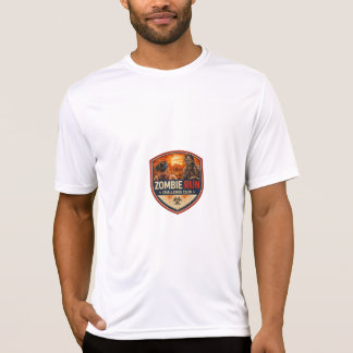 Camiseta de corrida de zumbi