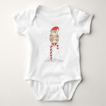 Camiseta de Coruja de Natal Fofa