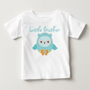 Camiseta de coruja do irmãozinho