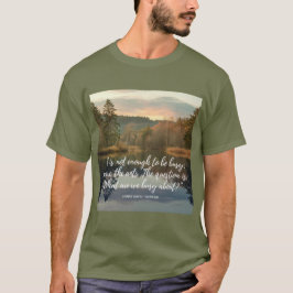 Camiseta de Cota de Produtividade de Thoreau