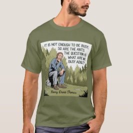 Camiseta de Cota de Produtividade de Thoreau