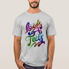 Camiseta de Cotação Inspiracional Colorida