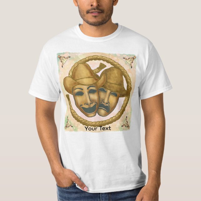 Camiseta de Cowboy Thespian (Frente)