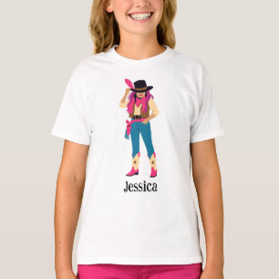 Camiseta de Cowgirl - Rodeio Engraçado