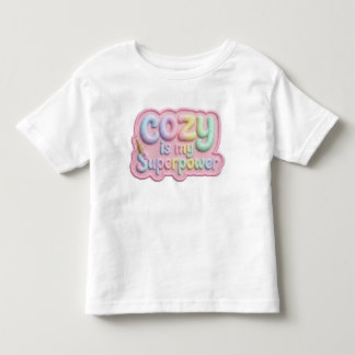 Camiseta de criança 'Aconchego é meu superpoder'