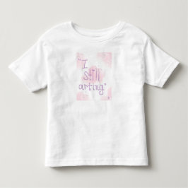 Camiseta de criança 'Ainda estou criando'