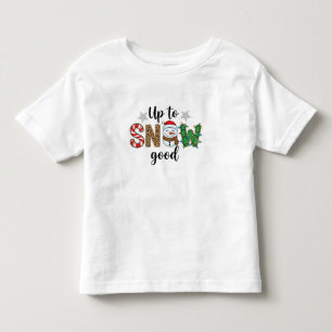 Camiseta de criança Até neve boa – Boneco de neve