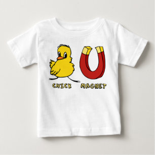 Camiseta de criança de pintinho Magnet