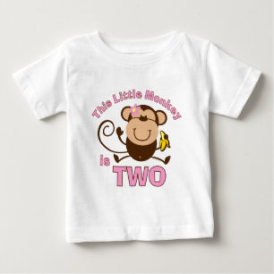 Camiseta de Criança de segundo aniversário de maca