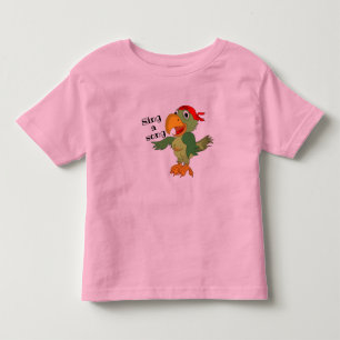 Camiseta de criança do papagaio