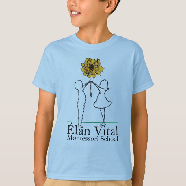 Camiseta de criança EVM (Frente)
