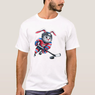 Camiseta de Criança Menino Coelho Fofo