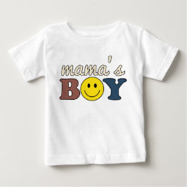 Camiseta de criança Menino da Mamãe Camisa Bebê Me