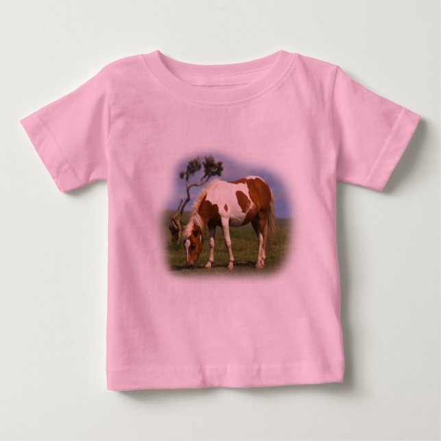 Camiseta de criança Pony e Lone Gorse (Frente)