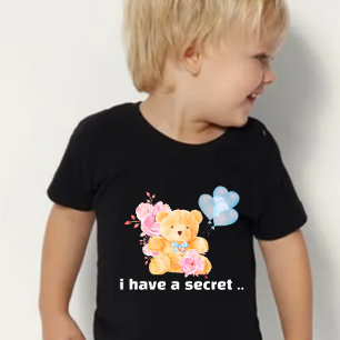 Camiseta de criança Toddler Irmão Mais Velho Secre