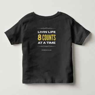 Camiseta de criança "Vivendo a Vida de 8 em 8 Cont