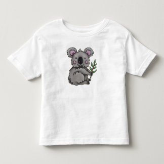 Camiseta de crianças adoráveis coala