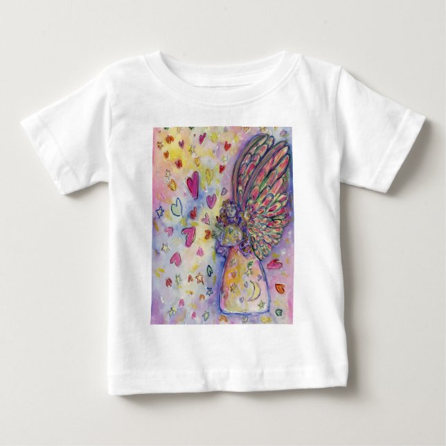 Camiseta de Crianças de Anjo Manifestante (Frente)