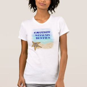 CAMISETA DE CRUZAMENTO PARA MELHORES AMIGOS