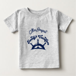 Camiseta de Cruzeiro de Férias da Família