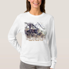 Camiseta de Cuidador de Colônia de Gatos Feral