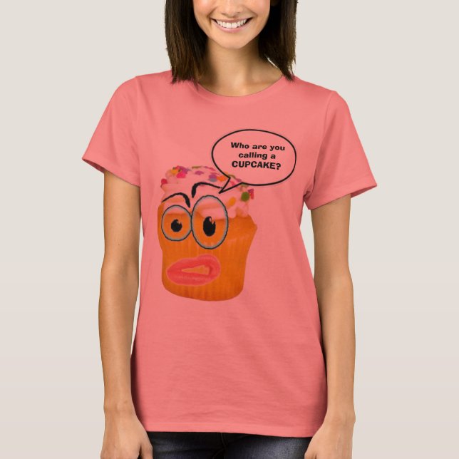 Camiseta de cupcake (Frente)