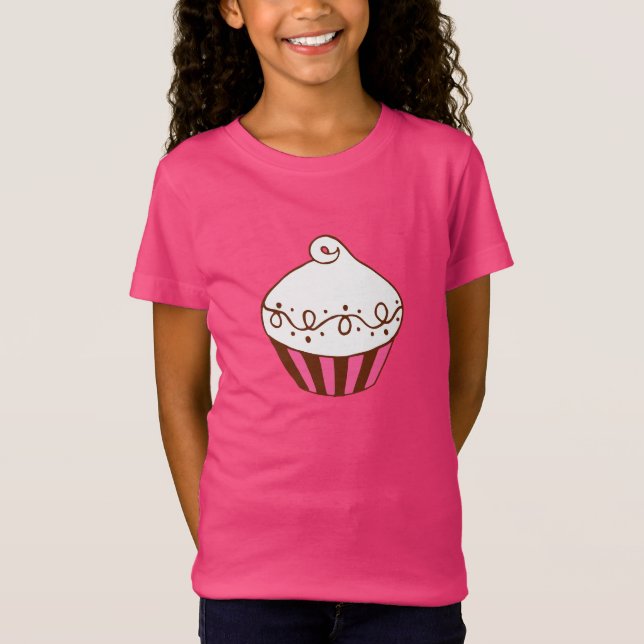 Camiseta de Cupcake (Frente)