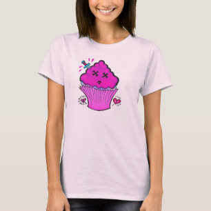 Camiseta de Cupcake Zumbi Fofo Morto