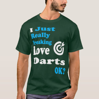 Camiseta de Dardos Eu Amo Muito Dardos