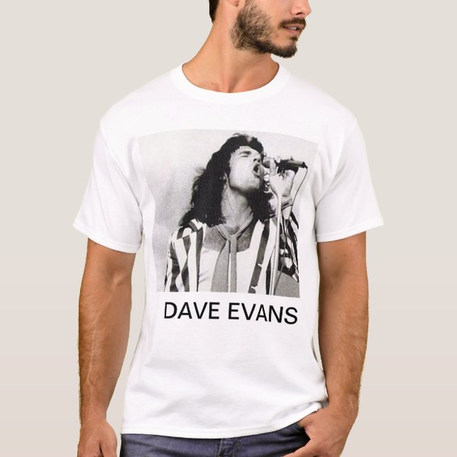 Camiseta de Dave Evans (Frente)