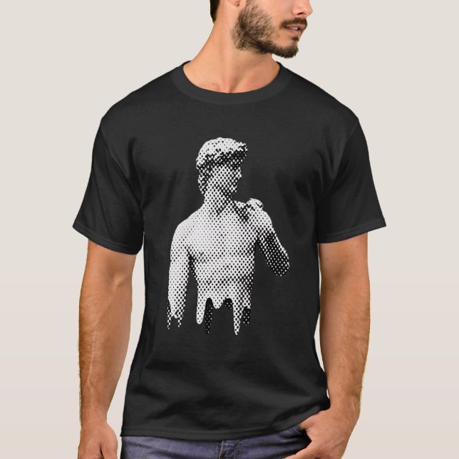 Camiseta De David Marble Statue Michelangelo Renaissance Me (Frente)