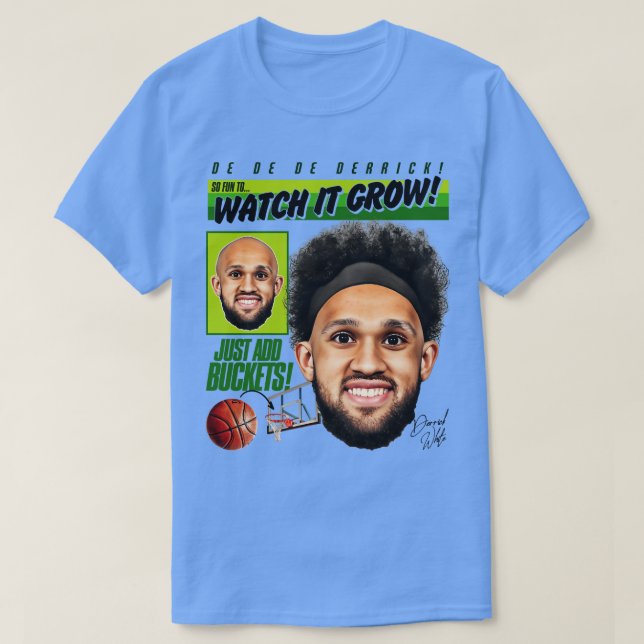 CAMISETA DE DE DERRICK (Frente do Design)