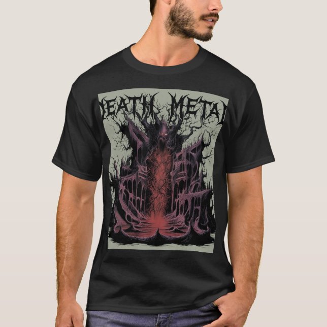 Camiseta de Death Metal (Frente)