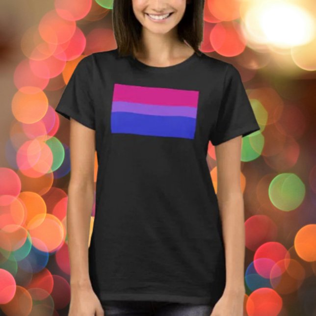 Camiseta de Declaração de Orgulho Bi (Criador carregado)