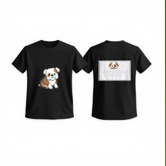 Camiseta de declaração Não Machuque Cães – Mostre