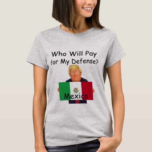 Camiseta de Defesa de Trump (Frente)