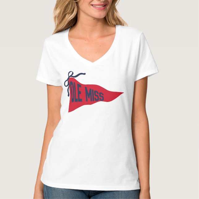 CAMISETA DE DENIM OLE MISS (Frente)