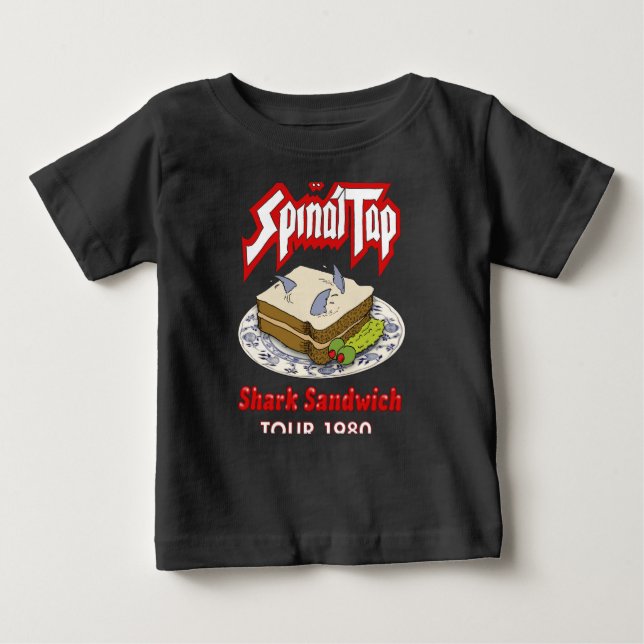 Camiseta de Derrame de Tubarão-Espinal Sandwich DM (Frente)