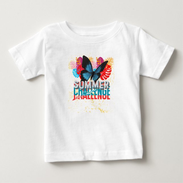 Camiseta de desafio de verão (Frente)