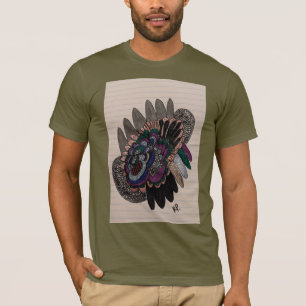 Camiseta de desenho abstrato de Robert Vincent Pet