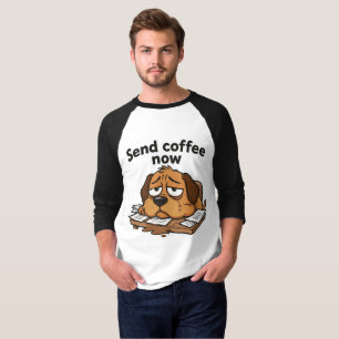 Camiseta de desenho animado do meme do cachorro pr