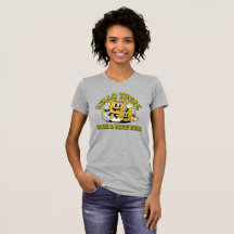 Camiseta de desenho animado retrô Book & Brew Buds
